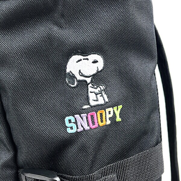 SNOOPY スヌーピー RE-PET ボックスリュック オーロラ ロゴ 旅行 修学旅行 スクール バッグ