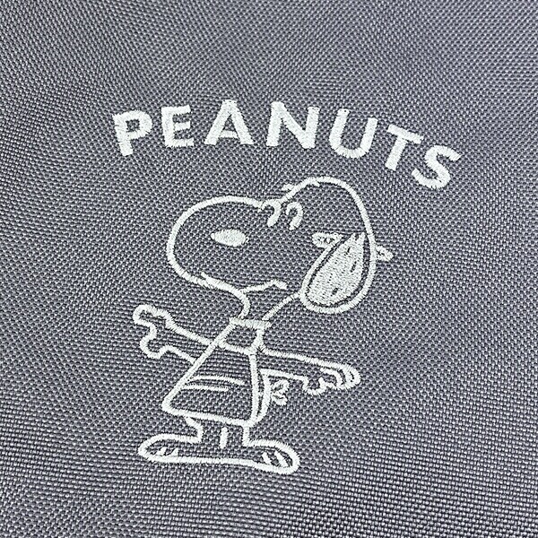 スヌーピー 撥水吊下げポーチ (ブラック) トラベル用品 SNOOPY