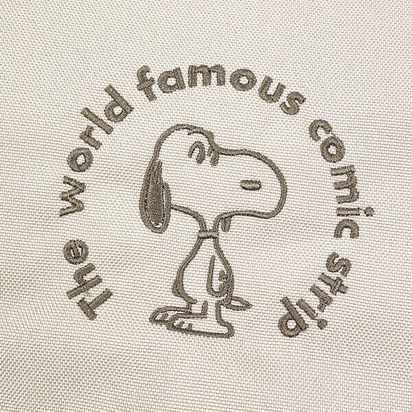 スヌーピー 撥水吊下げポーチ (ブラウン) トラベル用品 SNOOPY