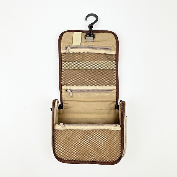 スヌーピー 撥水吊下げポーチ (ブラウン) トラベル用品 SNOOPY