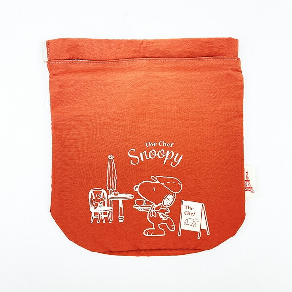 スヌーピー くるくるランチバッグ シェフ レッド お弁当 ランチ SNOOPY