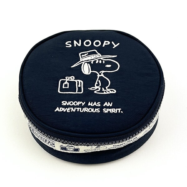 スヌーピー サークルコスメポーチ SNOOPY