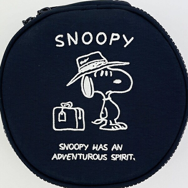 スヌーピー サークルコスメポーチ SNOOPY