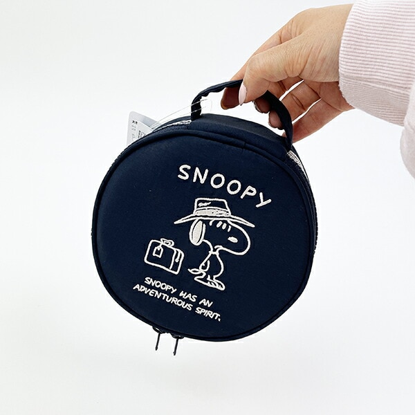スヌーピー サークルコスメポーチ SNOOPY