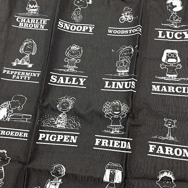 SNOOPY スヌーピー RE-PET エコトート ブラック バッグ エコバッグ 折りたたみバッグ お買い物