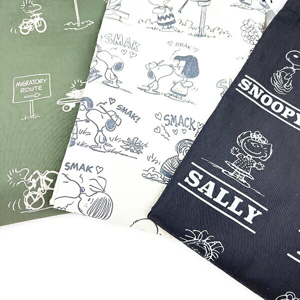 SNOOPY スヌーピー RE-PET エコトート アイボリー バッグ エコバッグ 折りたたみバッグ お買い物