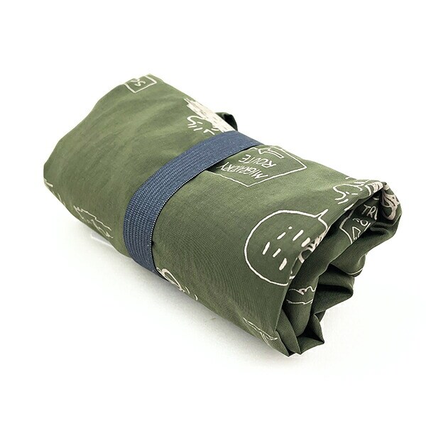 SNOOPY スヌーピー RE-PET エコトート カーキ バッグ エコバッグ 折りたたみバッグ お買い物