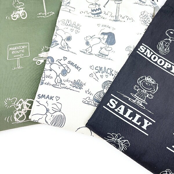 SNOOPY スヌーピー RE-PET エコトート カーキ バッグ エコバッグ 折りたたみバッグ お買い物