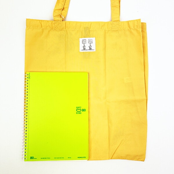 スヌーピー RE-PET エコトート ウッドストック エコバッグ かばん イエロー SNOOPY