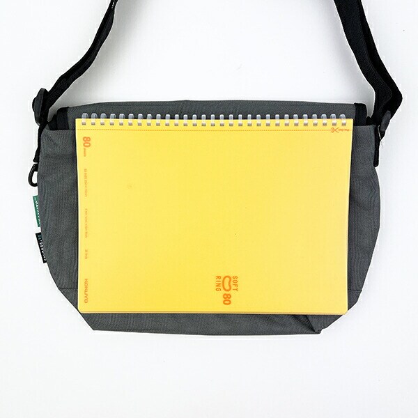 スヌーピー ネーム・ジョー・クール メッセンジャーショルダーバッグ (グレー) SNOOPY