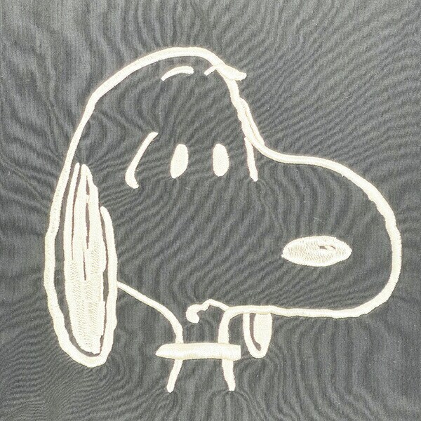 スヌーピー トートバッグ ブラック SNOOPY