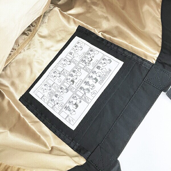 スヌーピー トートバッグ ブラック SNOOPY