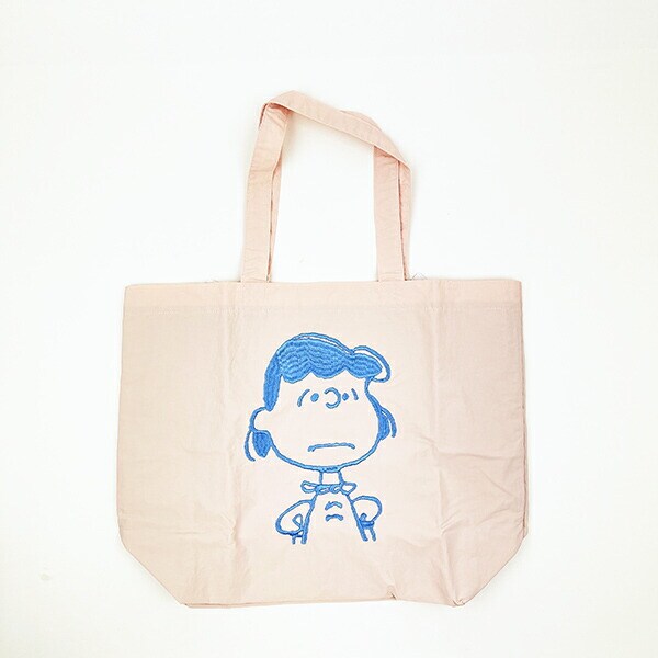 スヌーピー トートバッグ かばん ピンク PEANUTS SNOOPY