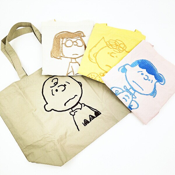 スヌーピー トートバッグ かばん ピンク PEANUTS SNOOPY