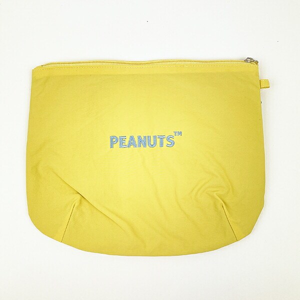 スヌーピー ペパーミント・パティ ポーチ (イエロー) SNOOPY