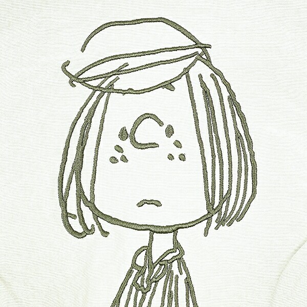 スヌーピー ポーチ 小物入れ グリーン PEANUTS SNOOPY