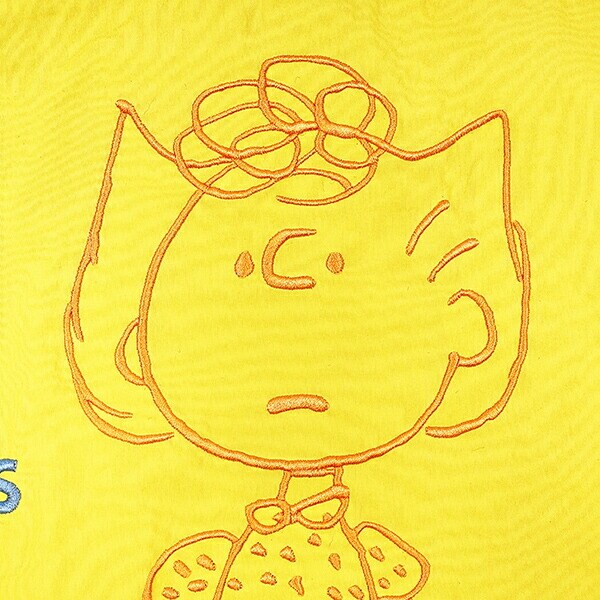 スヌーピー 収納ポーチ M トラベル 旅行 イエロー PEANUTS SNOOPY