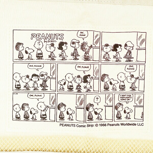 スヌーピー 収納ポーチ M トラベル 旅行 グリーン PEANUTS SNOOPY