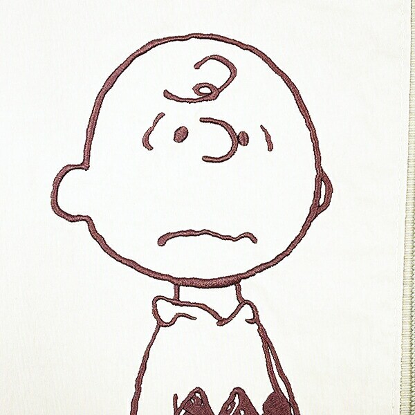 スヌーピー ワイドトラベルポーチ 収納ポーチ シューズ入れ ベージュ PEANUTS SNOOPY