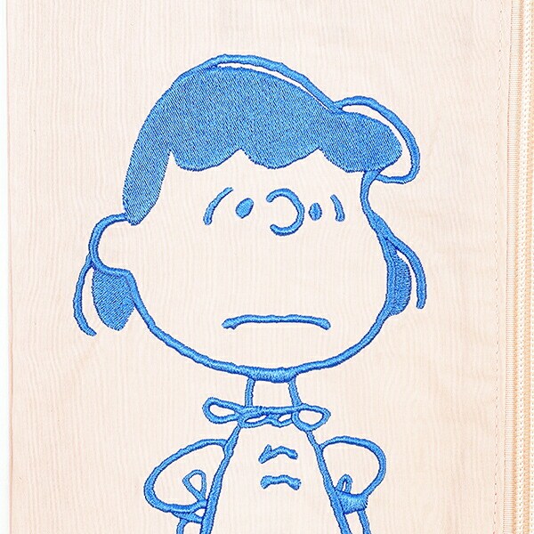 スヌーピー ワイドトラベルポーチ 収納ポーチ シューズ入れ ピンク PEANUTS SNOOPY
