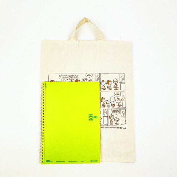 スヌーピー ワイドトラベルポーチ 収納ポーチ シューズ入れ オフホワイト PEANUTS SNOOPY