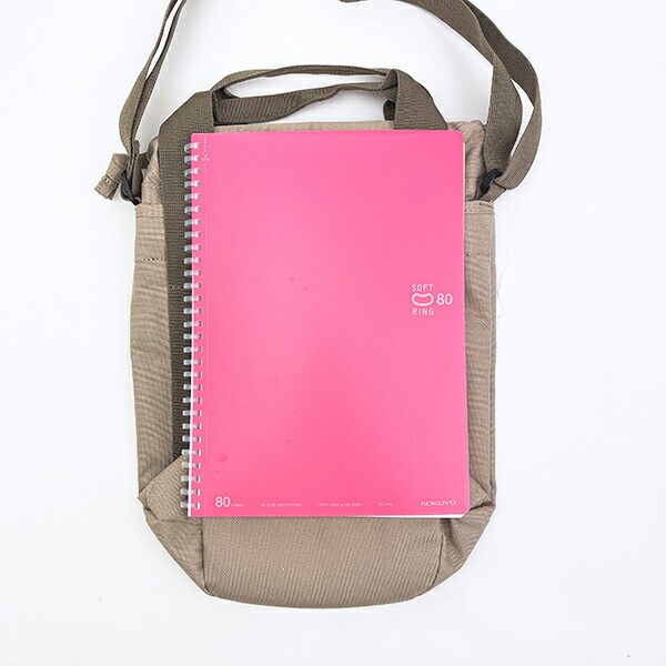 スヌーピー ドラムショルダーバッグ ベージュ RE-PET SNOOPY