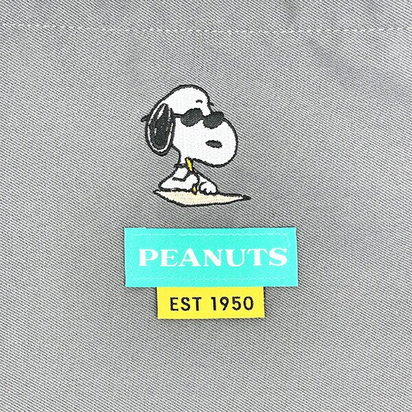 スヌーピー ジョー・クール レッスンバッグ グレー SNOOPY