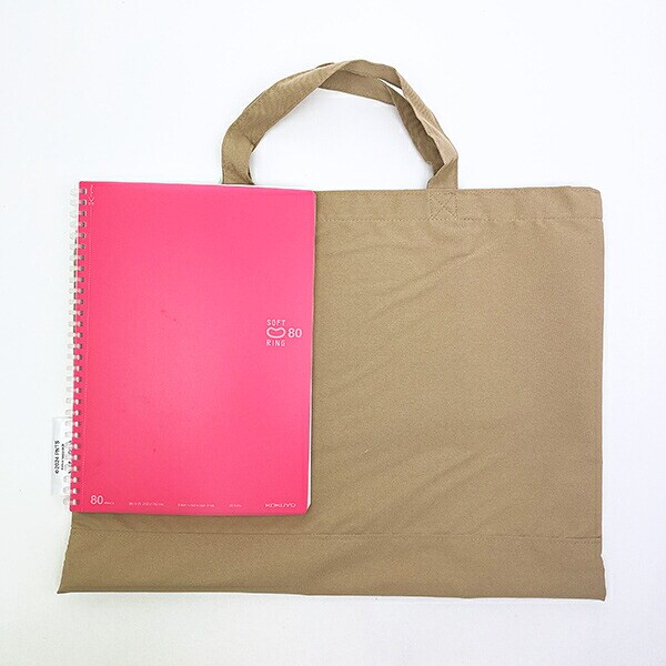 スヌーピー レッスンバッグ ベージュ SNOOPY