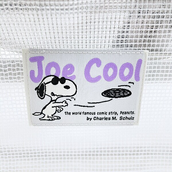 スヌーピー EVA ハンドル付きスクエアポーチ (グレー) SNOOPY