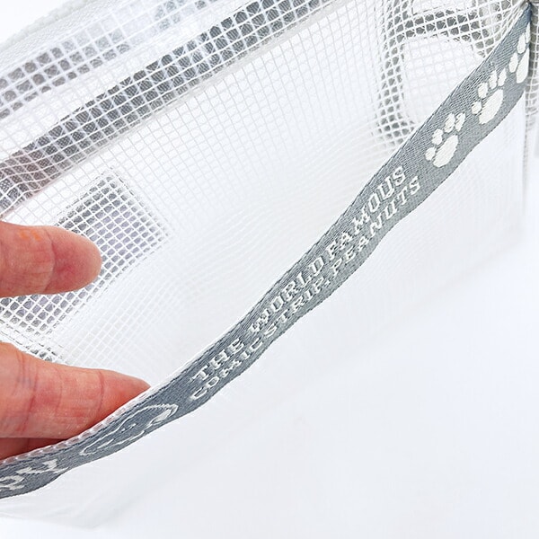 スヌーピー EVA スクエアポーチ (グレー) SNOOPY