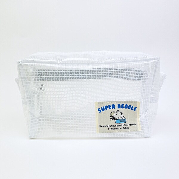 スヌーピー EVA スクエアポーチ (ホワイト) SNOOPY