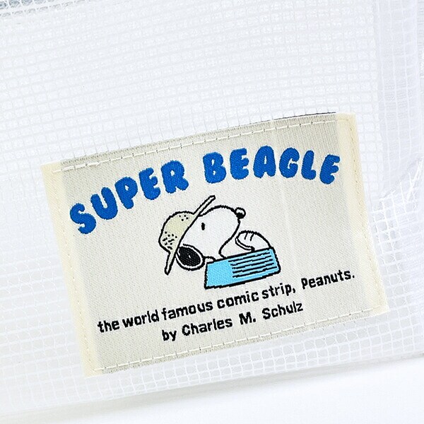 スヌーピー EVA スクエアポーチ (ホワイト) SNOOPY