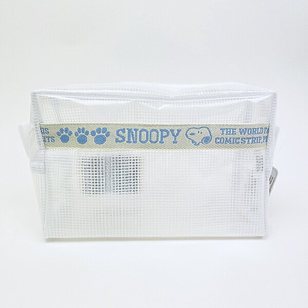 スヌーピー EVA スクエアポーチ (ホワイト) SNOOPY