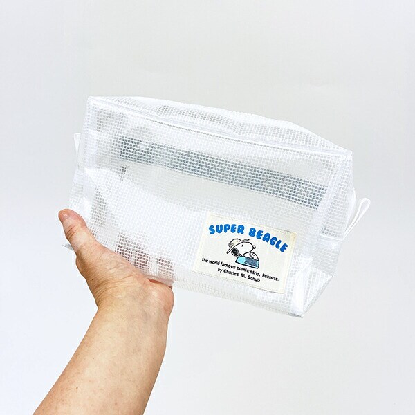 スヌーピー EVA スクエアポーチ (ホワイト) SNOOPY