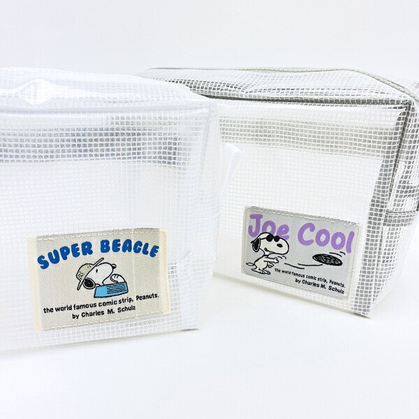スヌーピー EVA スクエアポーチ (ホワイト) SNOOPY