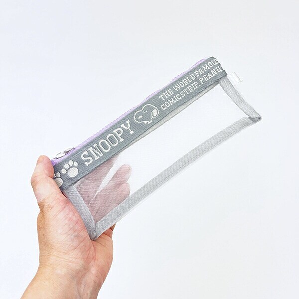 スヌーピー EVA 洗面ポーチ 2Pセット (グレー) SNOOPY