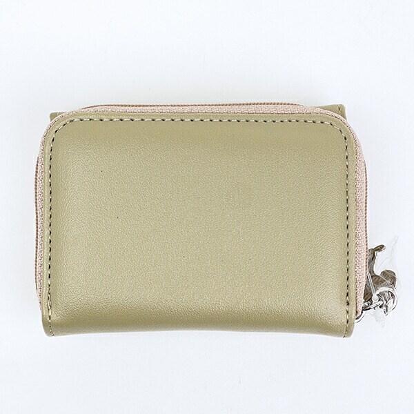 スヌーピー ウッドストック コンパクト三つ折財布 ベージュ SNOOPY