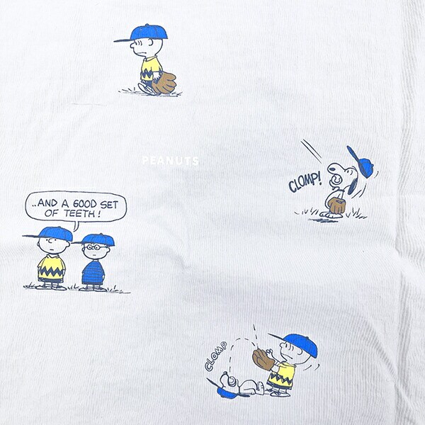 スヌーピー BASEBALL エコバッグ グレー SNOOPY