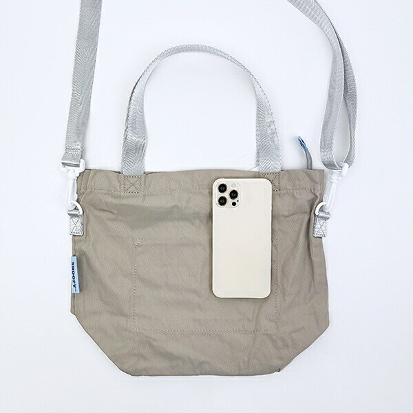 スヌーピー ショルダー巾着バッグ ALL刺繍 DANCE SNOOPY