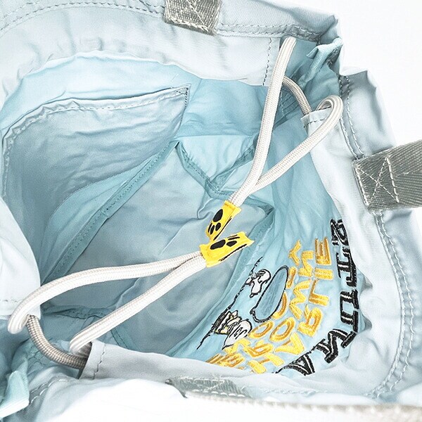 スヌーピー チャーリーブラウン ＡＬＬ刺しゅうショルダー巾着バッグ SNOOPY