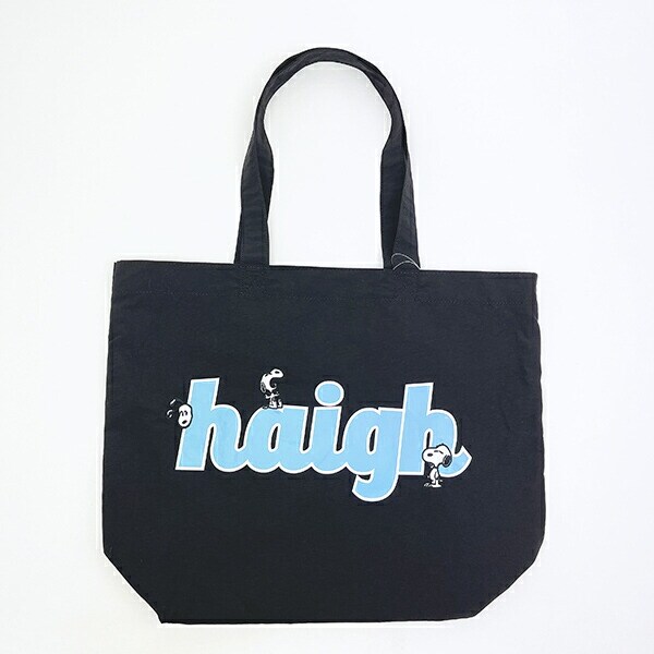 スヌーピー トートバッグ ブラック SNOOPY