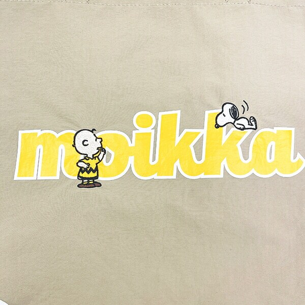 スヌーピー チャーリーブラウン トートバッグ ベージュ SNOOPY