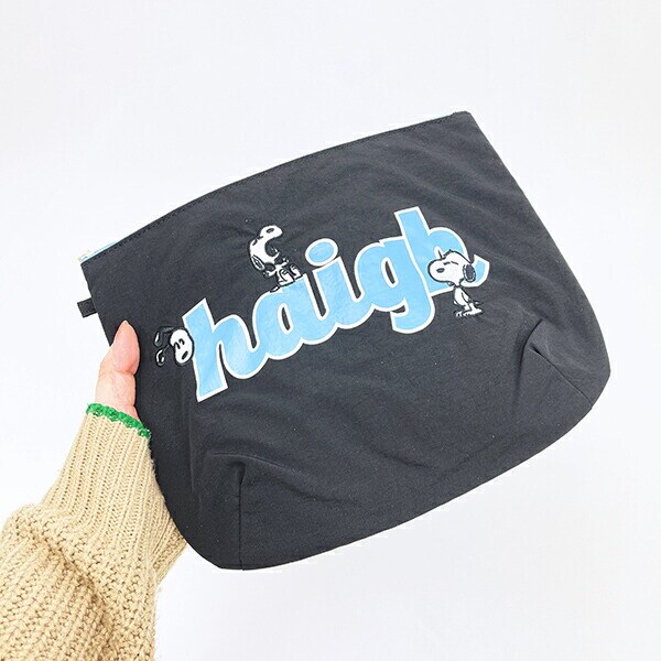 スヌーピー ポーチ カーキ SNOOPY