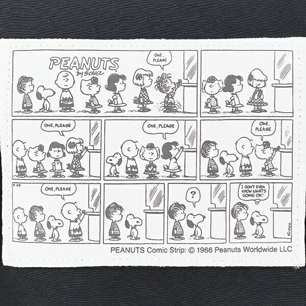 スヌーピー パッカブル リュックサック アップリケ刺繍 バッグ SNOOPY