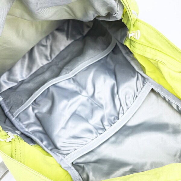 スヌーピー ライナス パッカブルリュックサック アップリケ刺しゅう グリーン バッグ SNOOPY