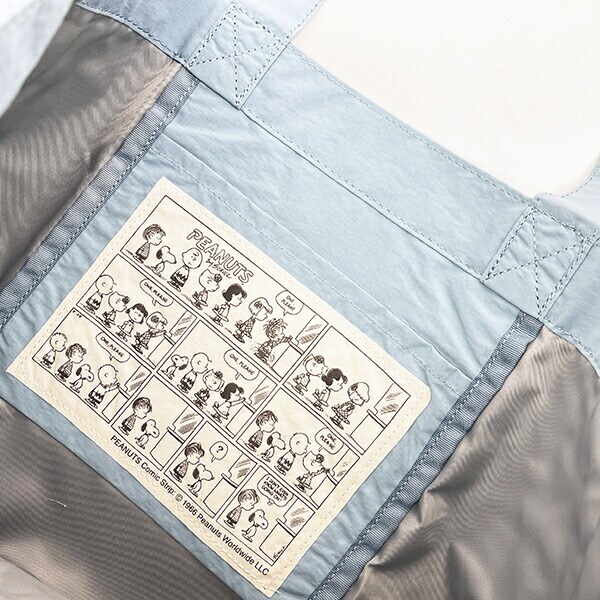 スヌーピー ウッドストック トートバッグ アップリケ刺繍 SNOOPY