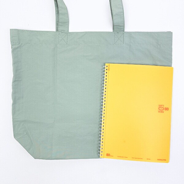 スヌーピー チャーリーブラウン トートバッグ アップリケ刺しゅう グリーン SNOOPY