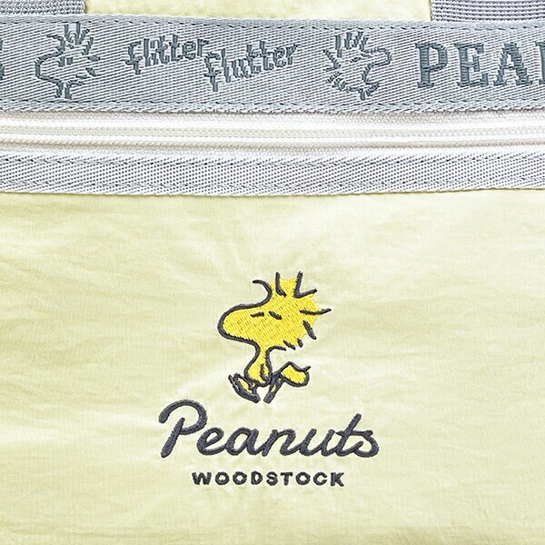 スヌーピー ウッドストック ボストンバッグ イエロー SNOOPY