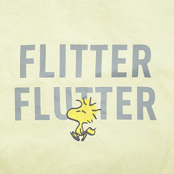 スヌーピー ウッドストック 巾着トートバッグ イエロー SNOOPY