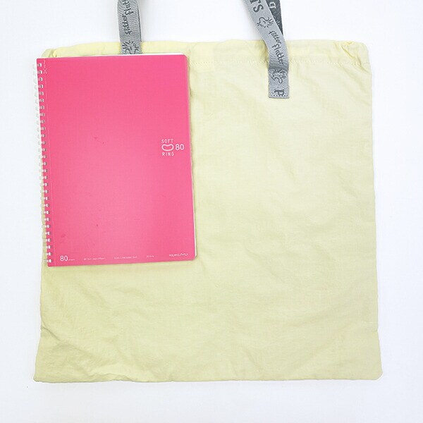 スヌーピー ウッドストック 巾着トートバッグ イエロー SNOOPY